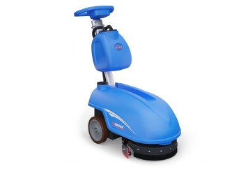 Lavadora de pavimentos SWM20E com bateria, 1.800 m²/h, diâmetro da escova 350 mm, wipeket 