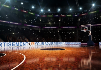 86,4 m Telão led SBO-LED10G, ecrã LED para estádio, forma U, 54 painéis, TecMaschin 