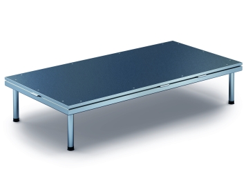 2 m x 1 m Palco móvel EBM850/2, 405 mm de altura, 1 módulos 850 kg carga máxima por módulo 