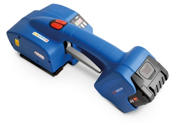 Ferramenta de cintar automático «Experte» HU-E1316 incl. bateria de substituição, largura da cinta 13  - 16 mm, TecMaschin 