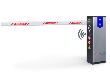 Barreira elétrica automática, barreira para parques de estacionamento ES3500 com proteção contra colisões, TecMaschin 