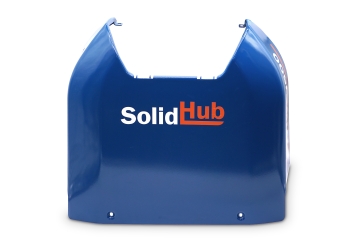 Cobertura inferior azul para porta paletes elétrico HWE2000-2, SolidHub