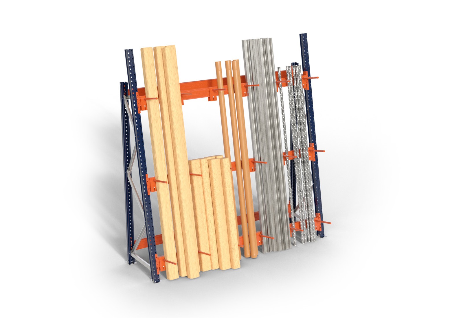 Prop Rackz Estante vertical VR1500 de 2,8 m / 3 m de altura / 80 cm de ...
